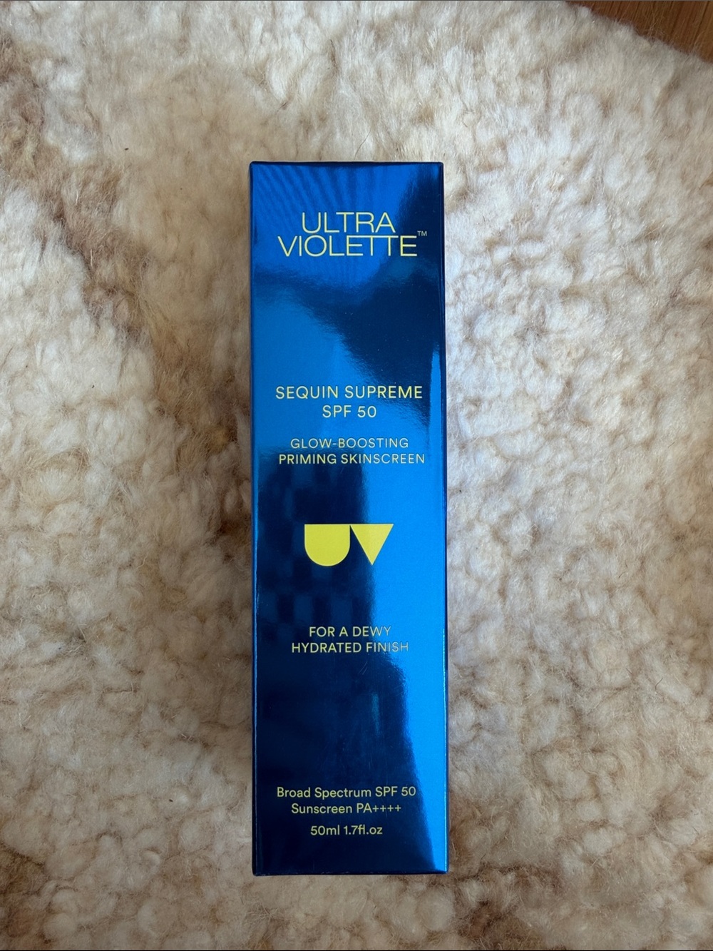 Ultra Violette Sequin Supreme SPF 50 Glow-Boosting Priming Skinscreen - Blue